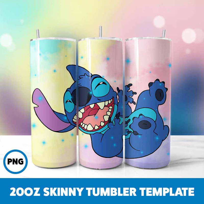 Stitch Movie Character 20oz
Tumbler Wrap