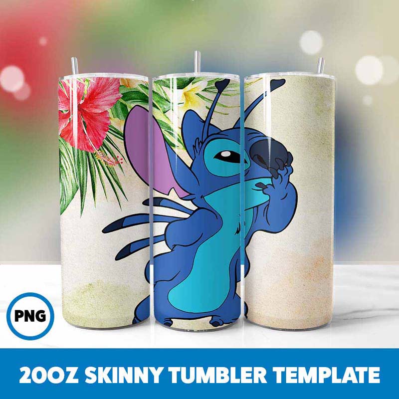 Stitch Movie Character 20oz
  Tumbler Wrap