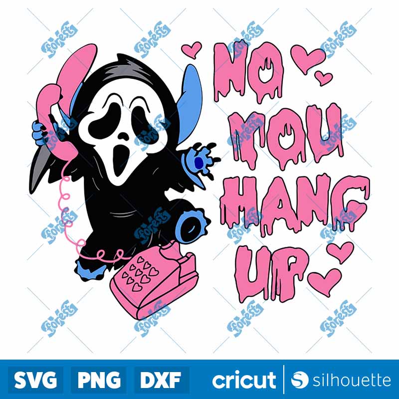 Stitch Scream No You Hang up
  SVG