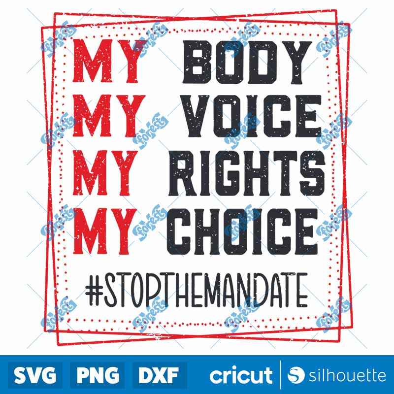 Stop The Mandate SVG