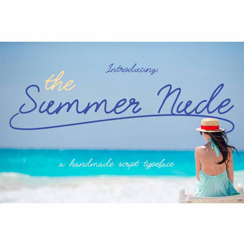 Summer Nude Font