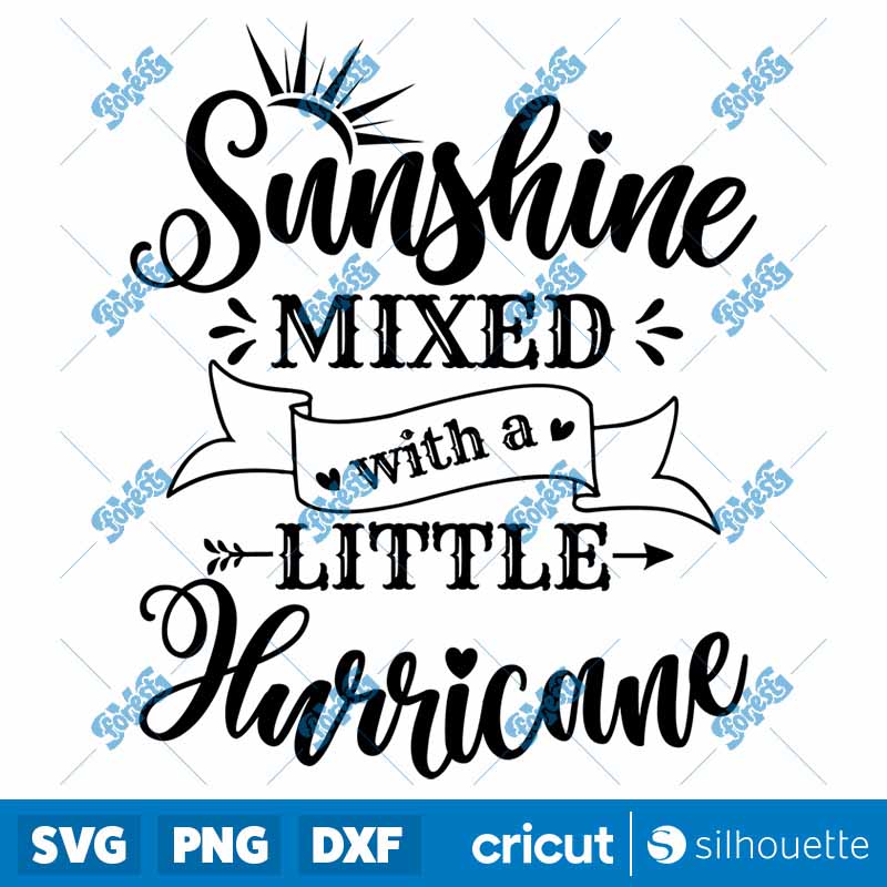 Sunshine Mixed With A Little
  Hurricane SVG