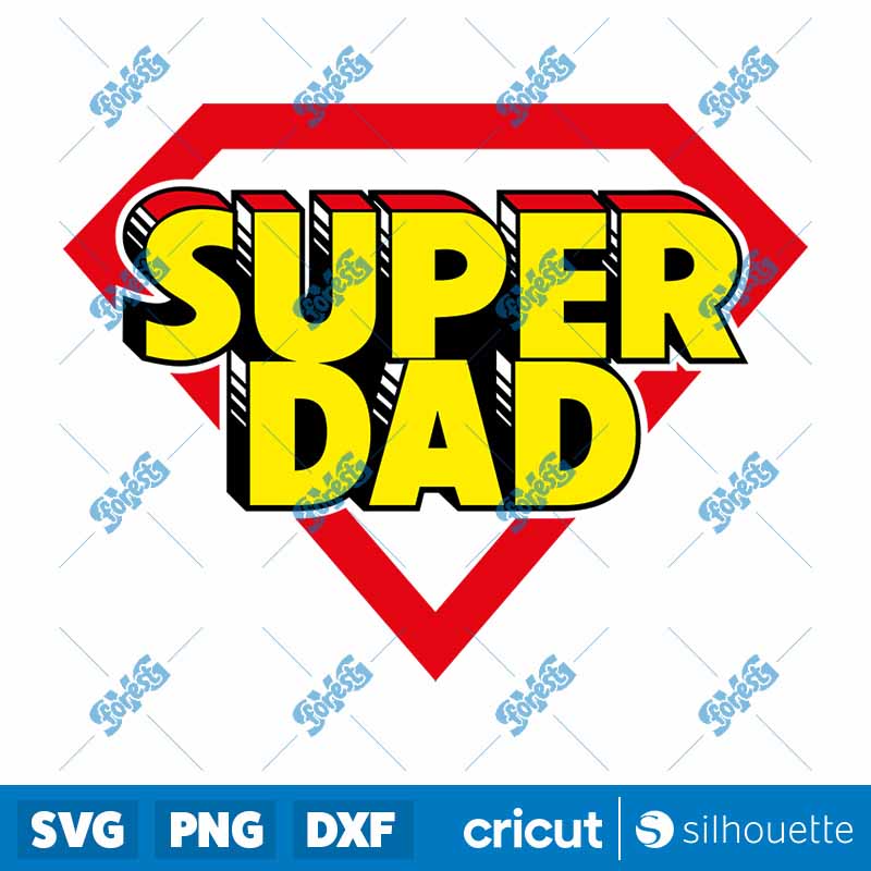 Super Dad SVG