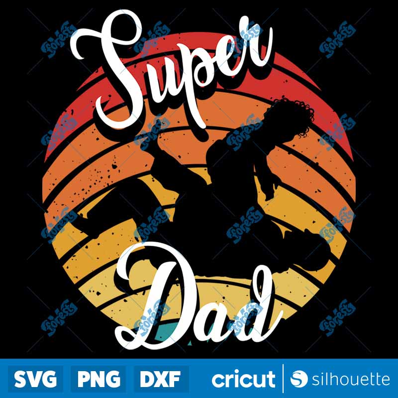 Super Dad SVG