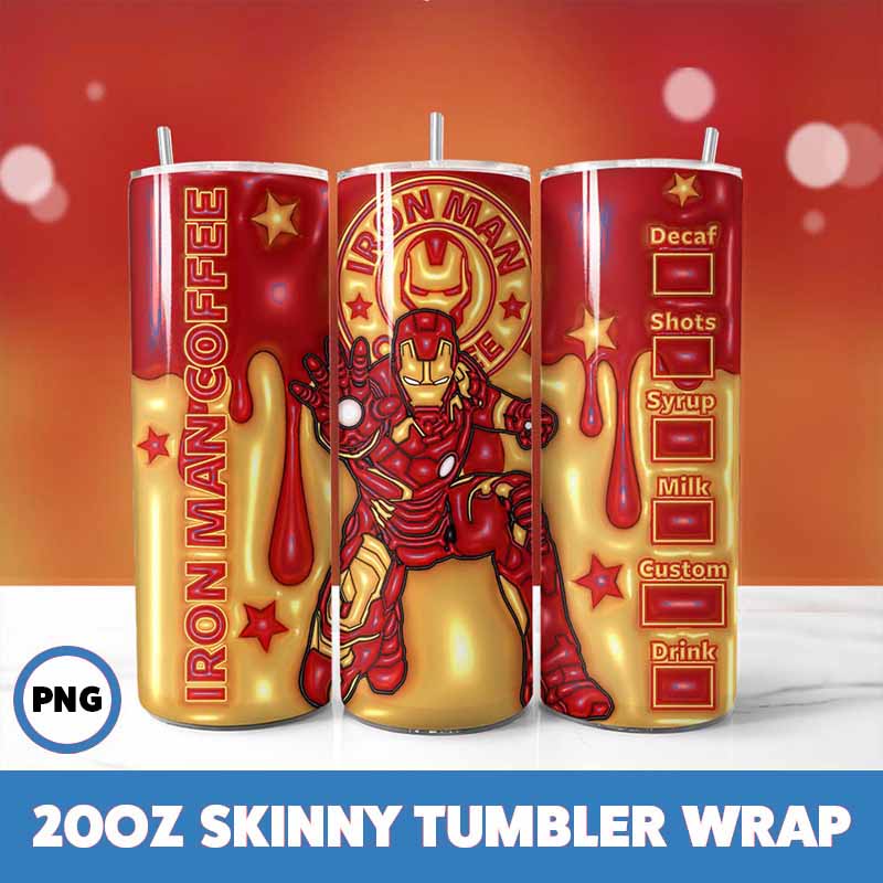 Superhero Tumbler Wrap