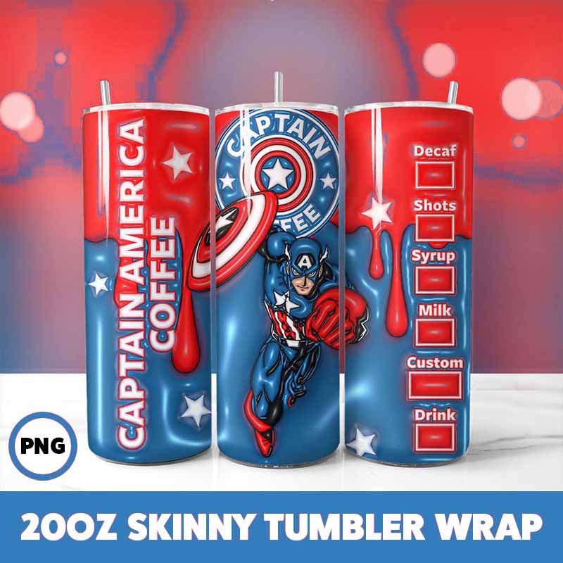 Superhero Tumbler Wrap