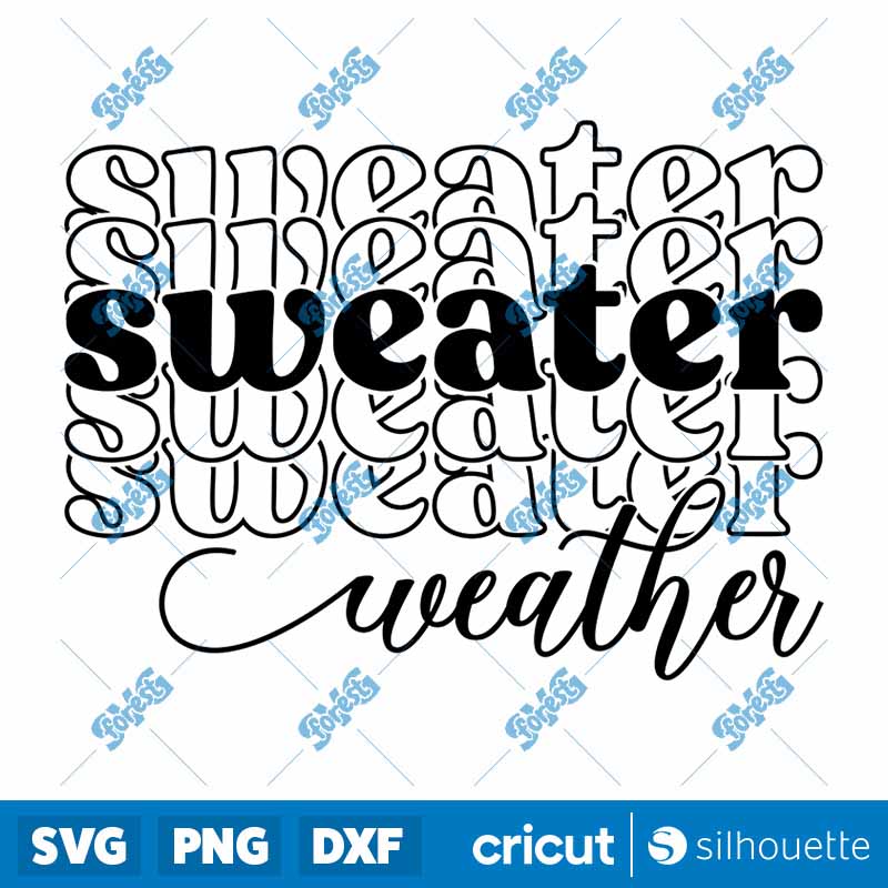 Sweater Weather SVG