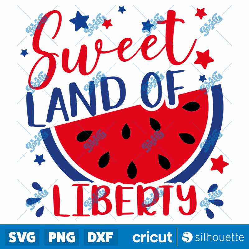 Sweet Land Of Liberty SVG