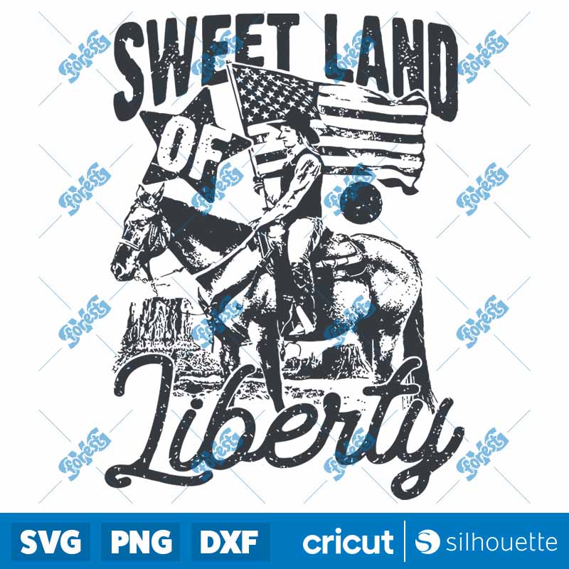 Sweet Land Of Liberty SVG