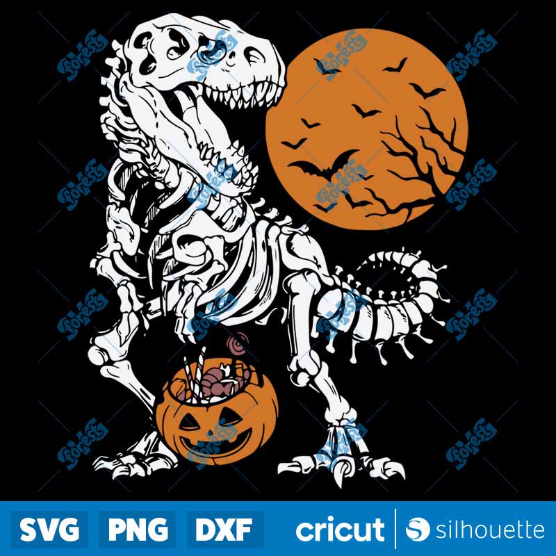 T-Rex Halloween SVG