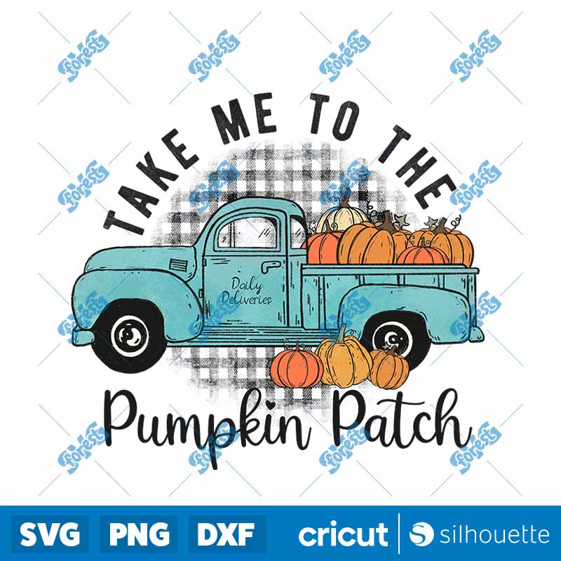 Take Me To The Pumpkin Patch
  Truck PNG