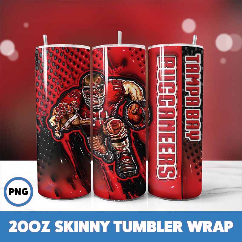 Tampa Bay Buccaneers NFL
  Tumbler Wrap