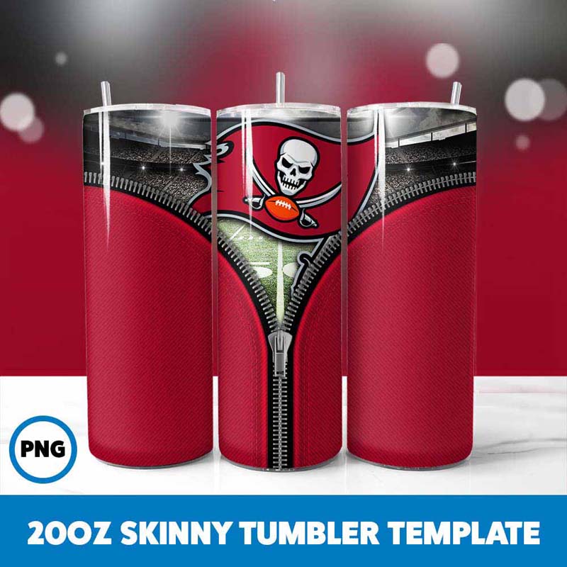 Tampa Bay Bucs Zipper Tumbler
  Wrap