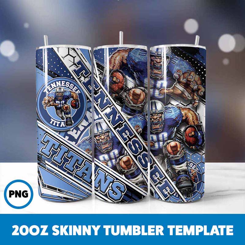 Tennessee Titans Mascot
  Tumbler Wrap