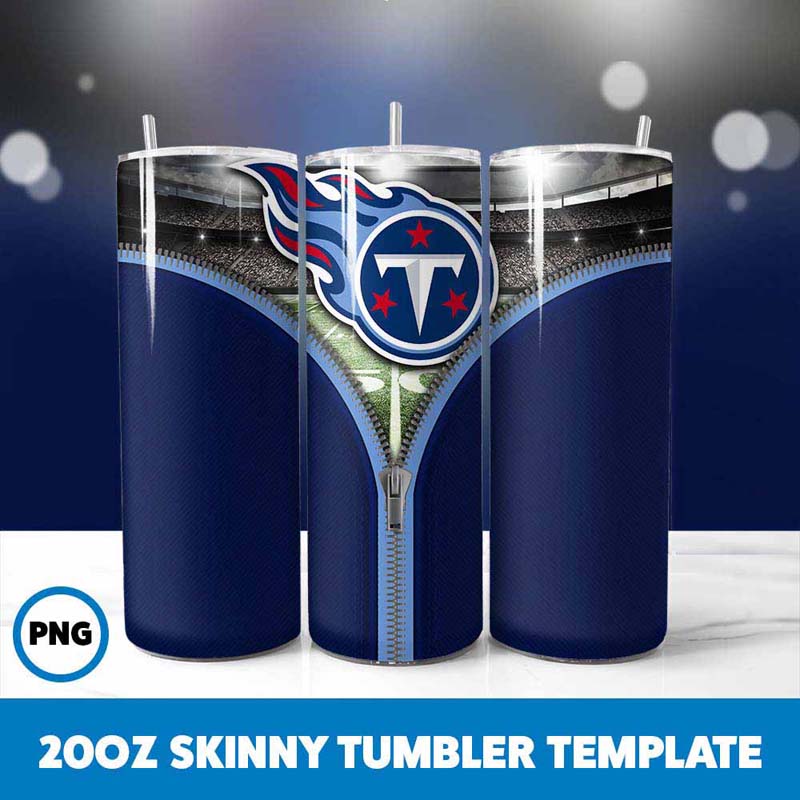 Tennessee Titans Zipper
  Tumbler Wrap