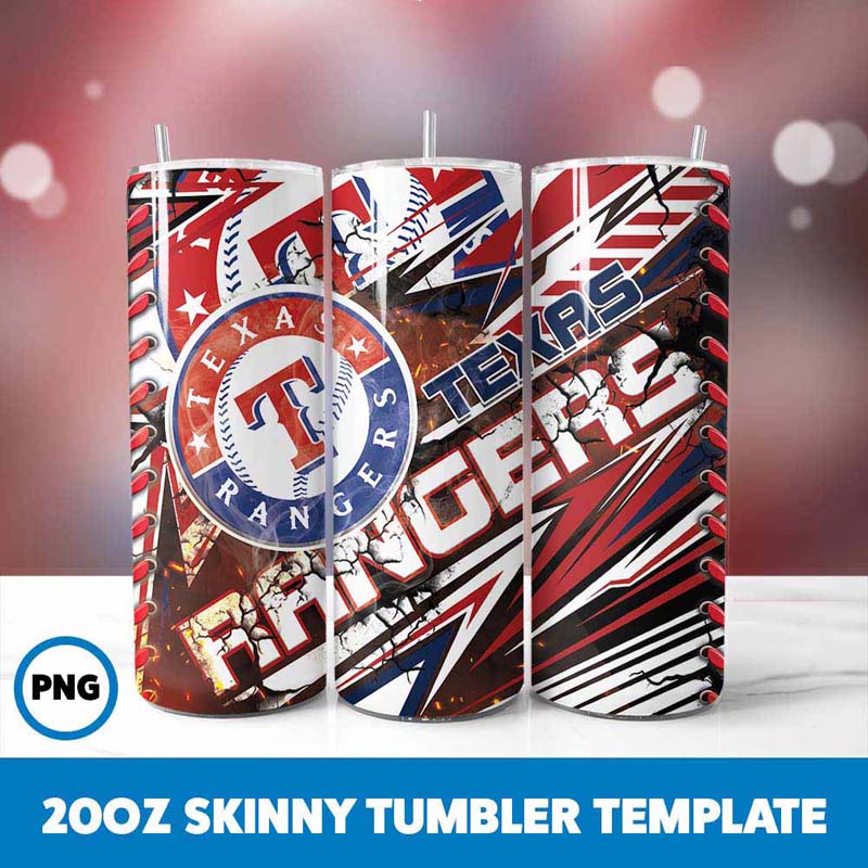 Texas Rangers Tumbler Wrap