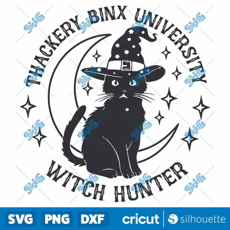 Thackery Binx University Hocus
Pocus SVG