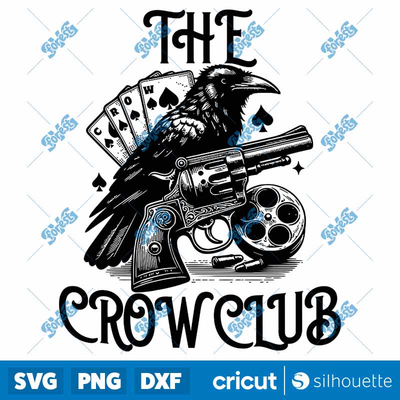 The Crow Club SVG