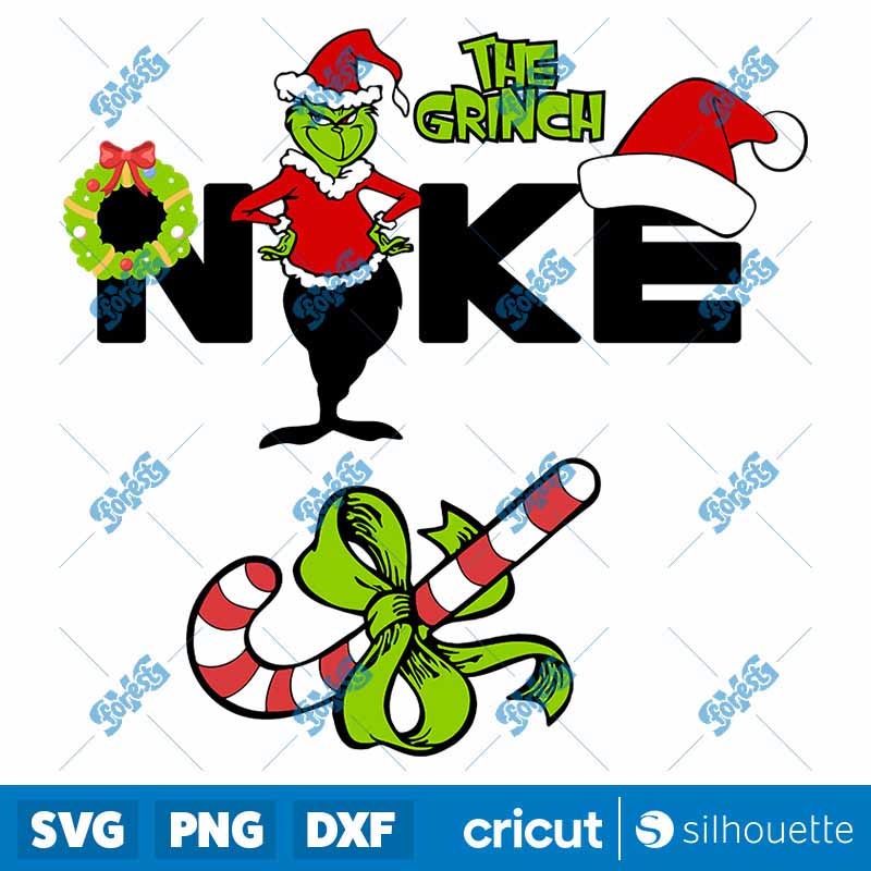 The Grinch x Nike SVG