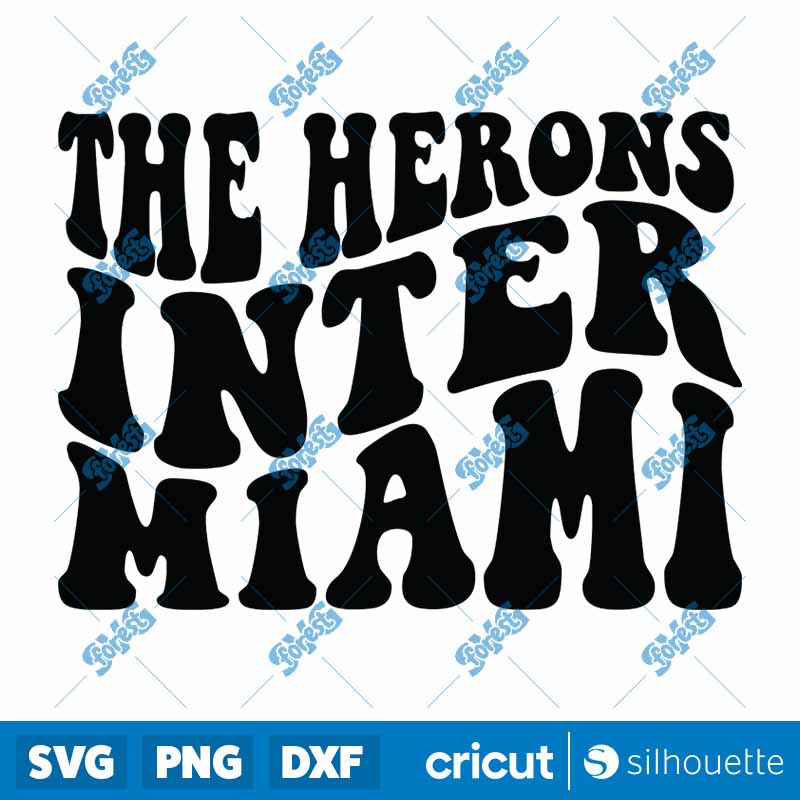 The Herons Inter MI'mi SVG