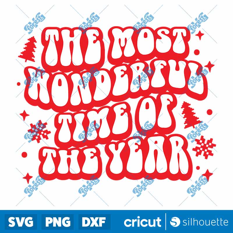 The Most Wonderful Time of the
  Year SVG