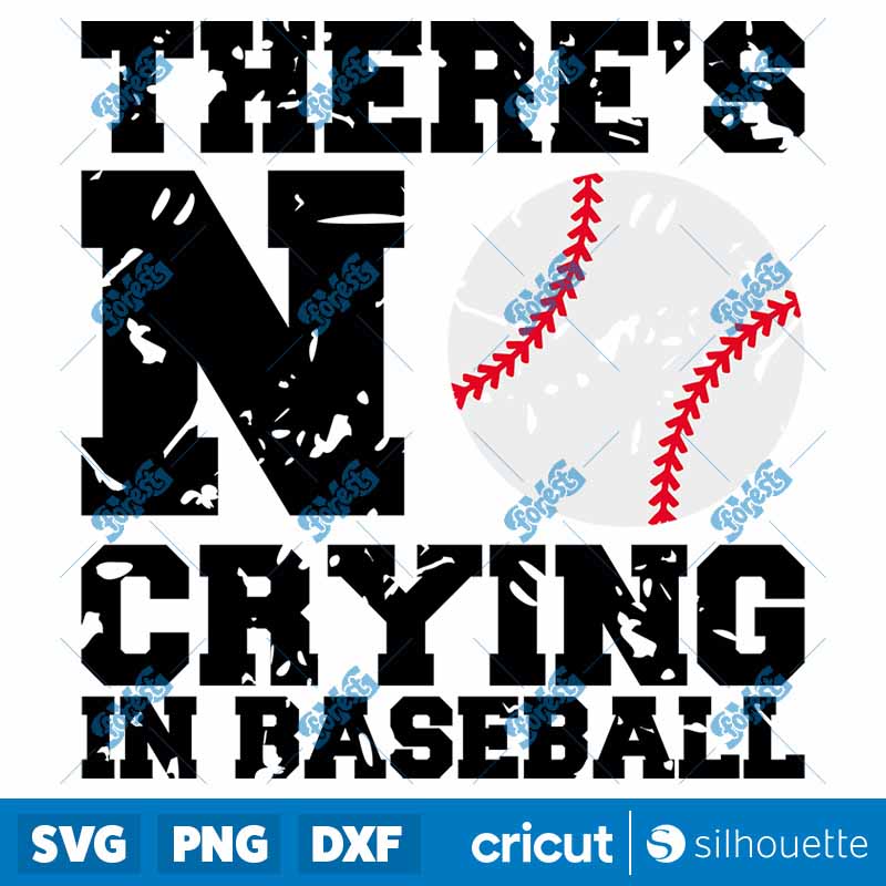 There's No Crying In Baseball
SVG