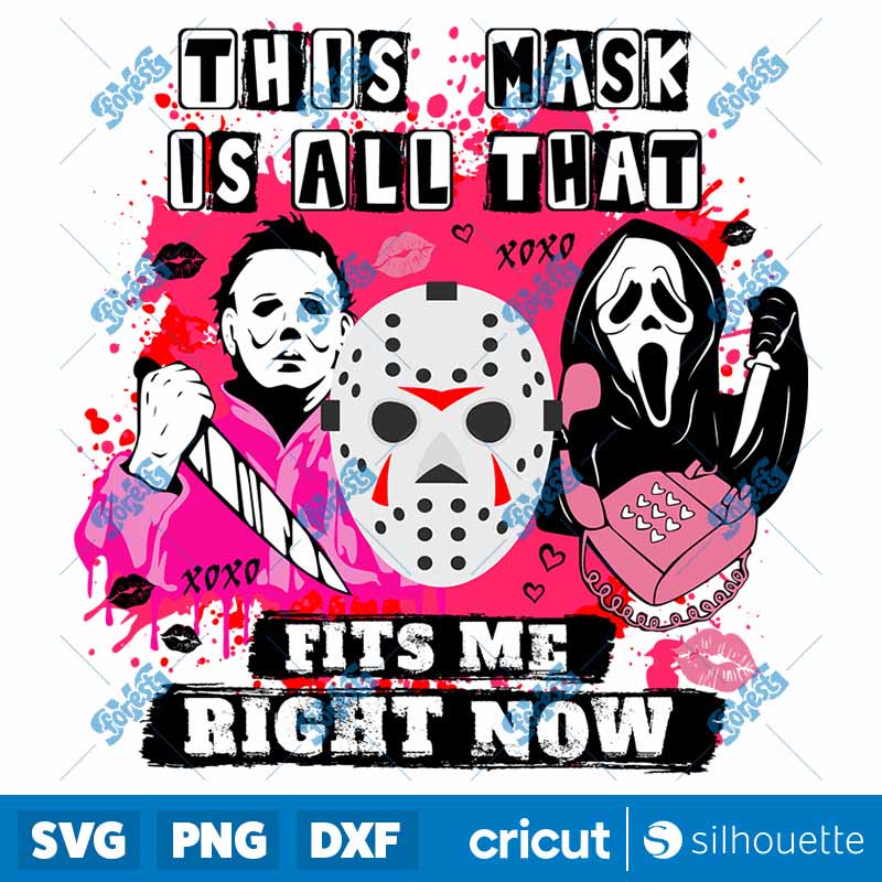 This Mask is All That Fits Me
Right Now SVG