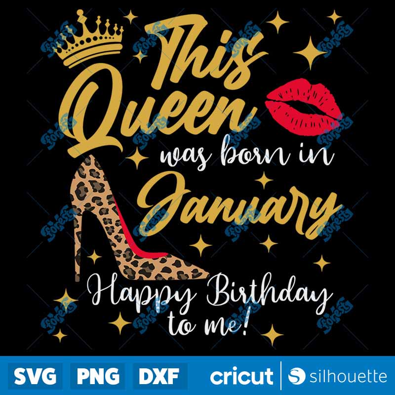 This Queen was born in January
  SVG