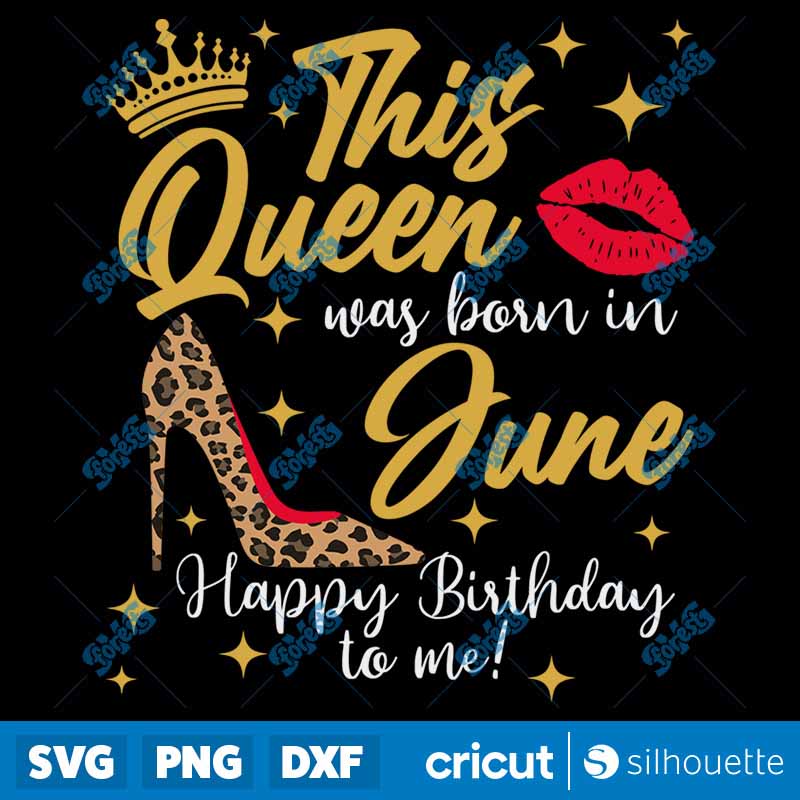 This Queen was born in June
  SVG