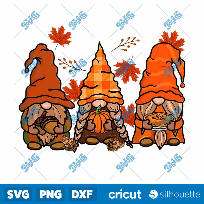 Three Gnome Fall PNG