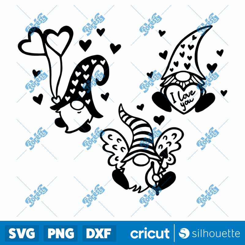 Three Gnomes SVG