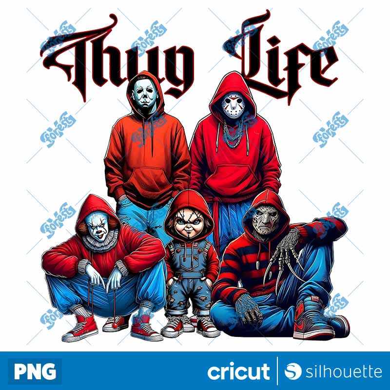 Thug Life Horror Characters
  PNG