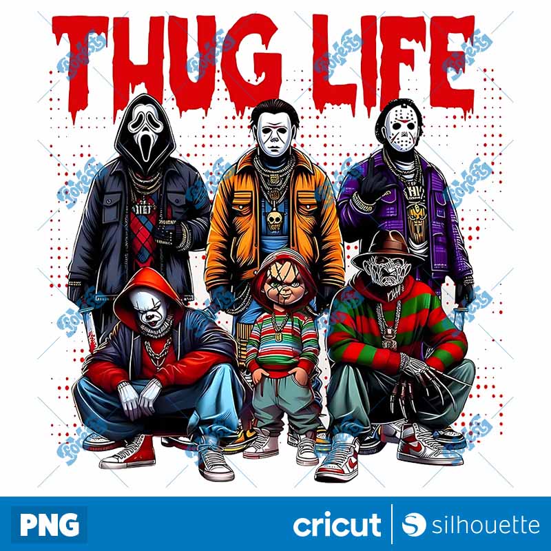 Thug Life Horror Movie
  Characters PNG