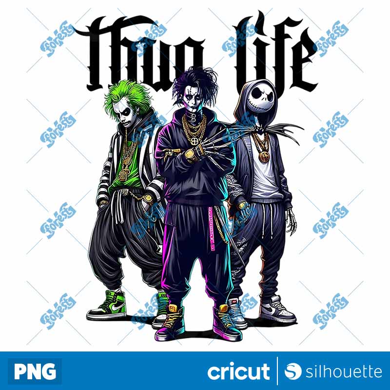 Thug Life Horror Movie PNG