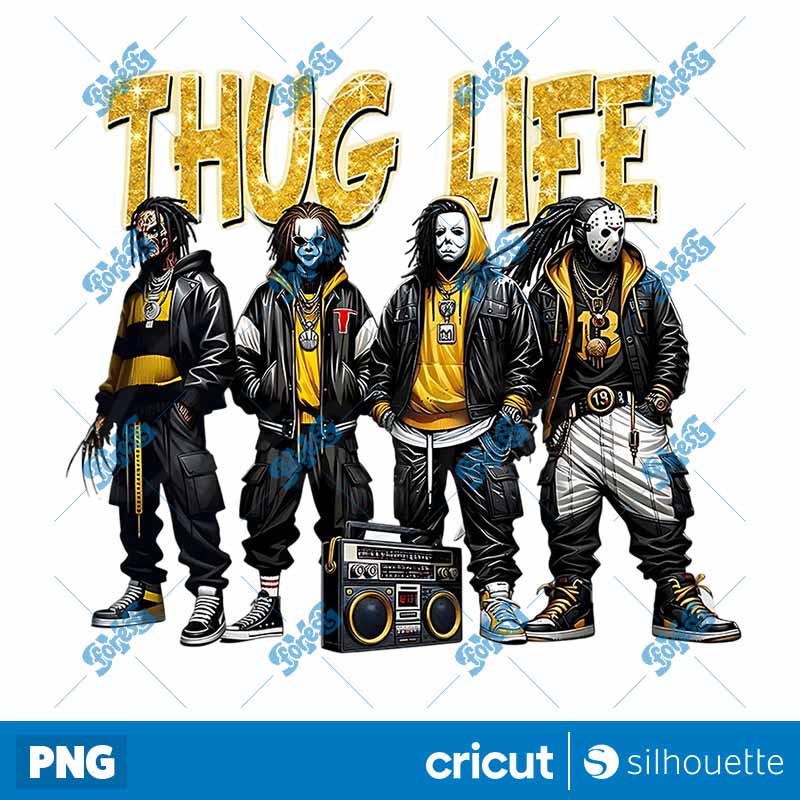 Thug Life Horror Movie PNG