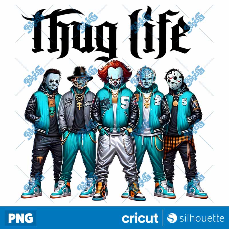 Thug Life Horror Movie PNG