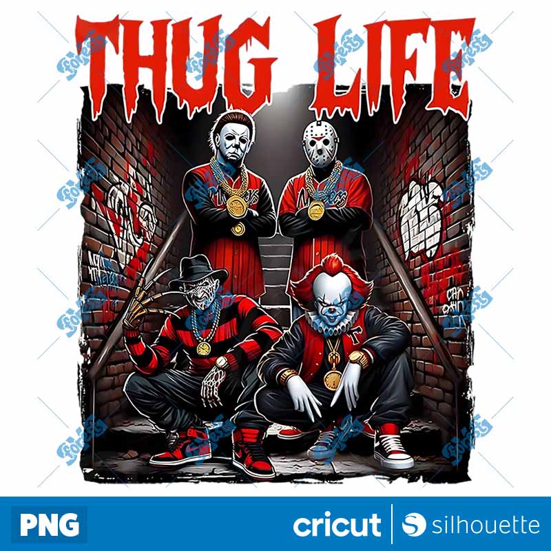 Thug Life Horror Movie PNG