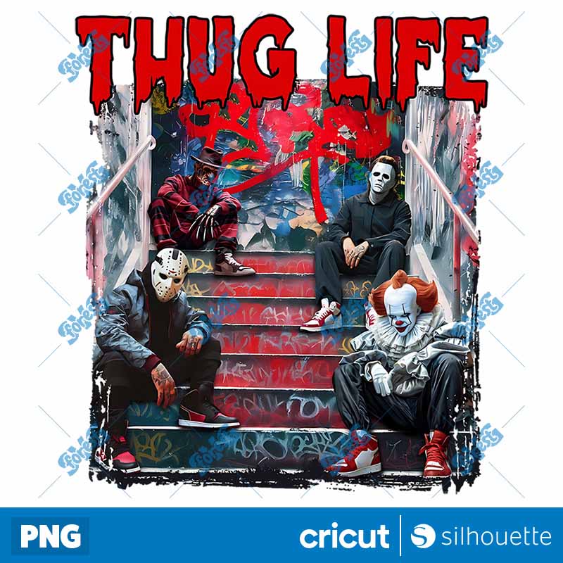 Thug Life Horror Movie PNG