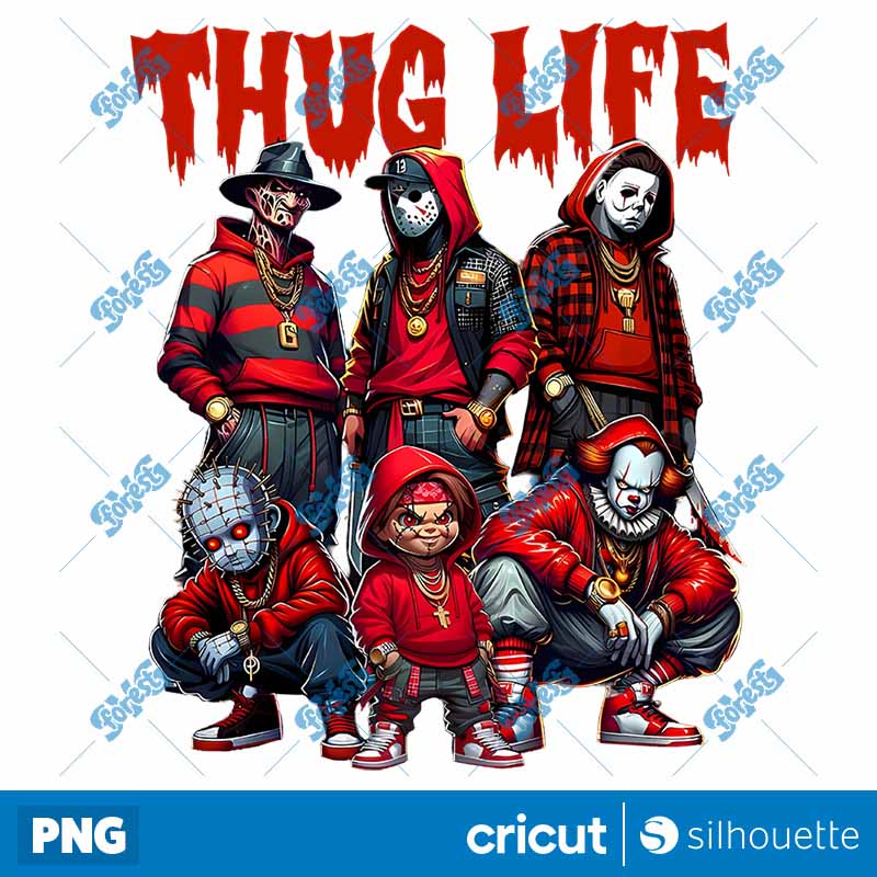 Thug Life Horror Movie PNG