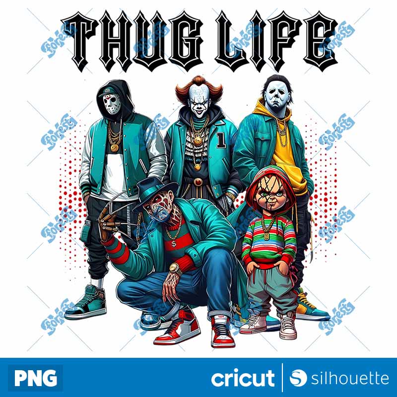 Thug Life Horror Movie PNG