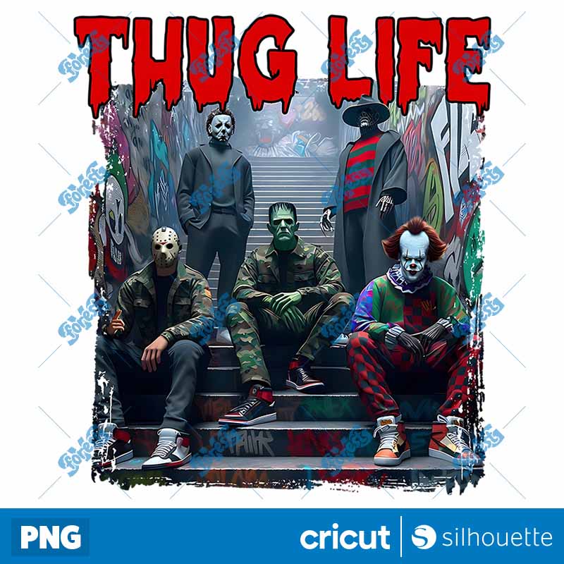 Thug Life Horror Movie PNG