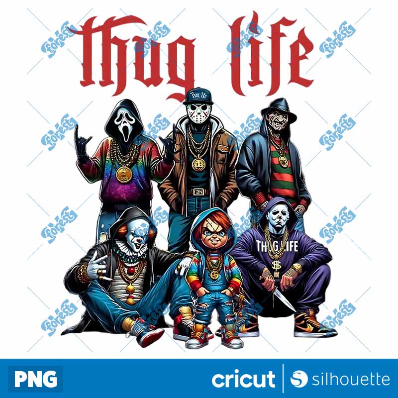 Thug Life Horror Movie PNG