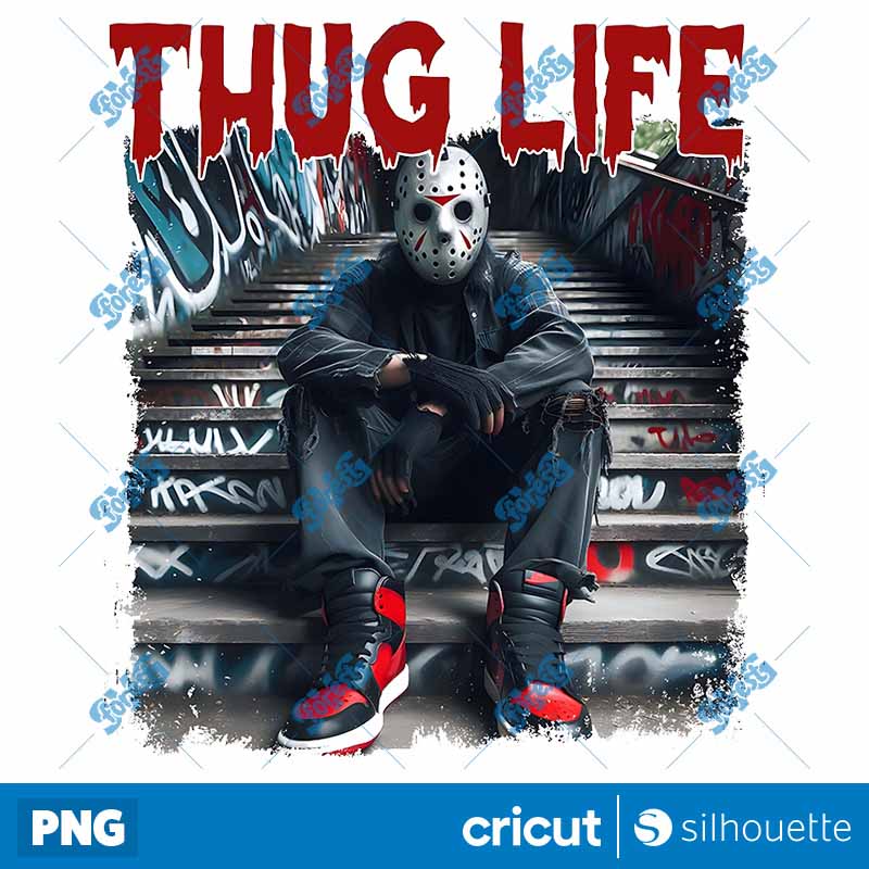 Thug Life Horror Movie PNG