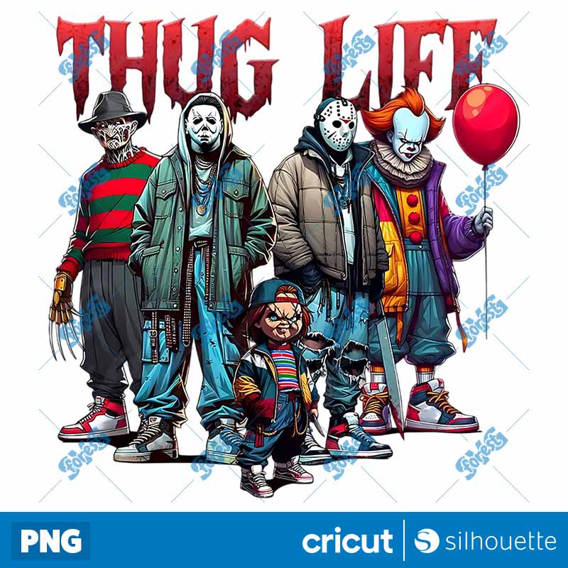 Thug Life Horror PNG