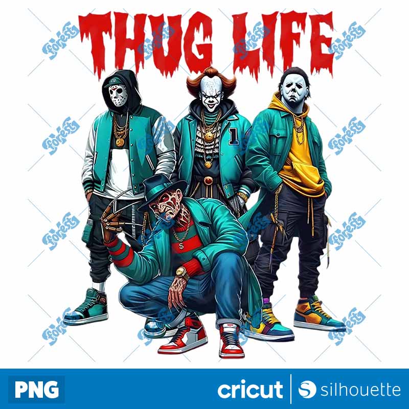 Thug Life Scary PNG