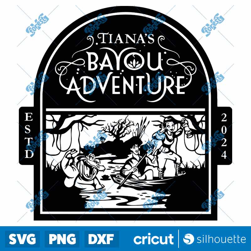 Tianas Bayou Adventure Estd
2024 SVG