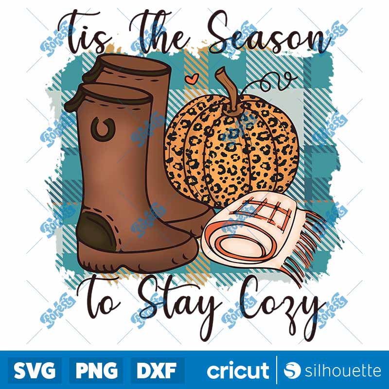 Tis the Season to be Cozy PNG