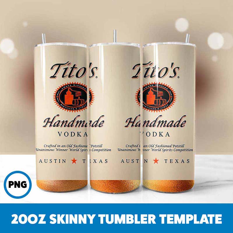 Titos Vodka Bottle Tumbler
Wrap