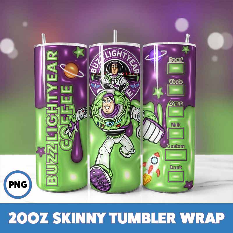 Toy Story Tumbler Wrap