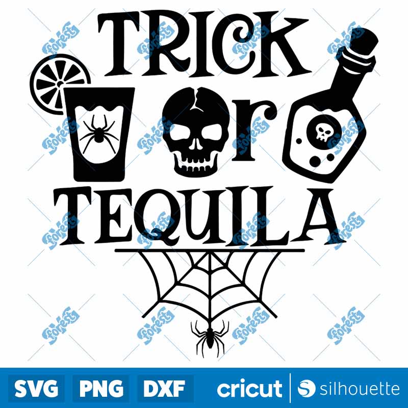 Trick or Tequila SVG